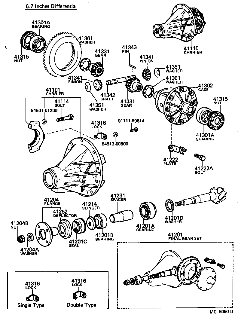 4111020281 TOYOTA