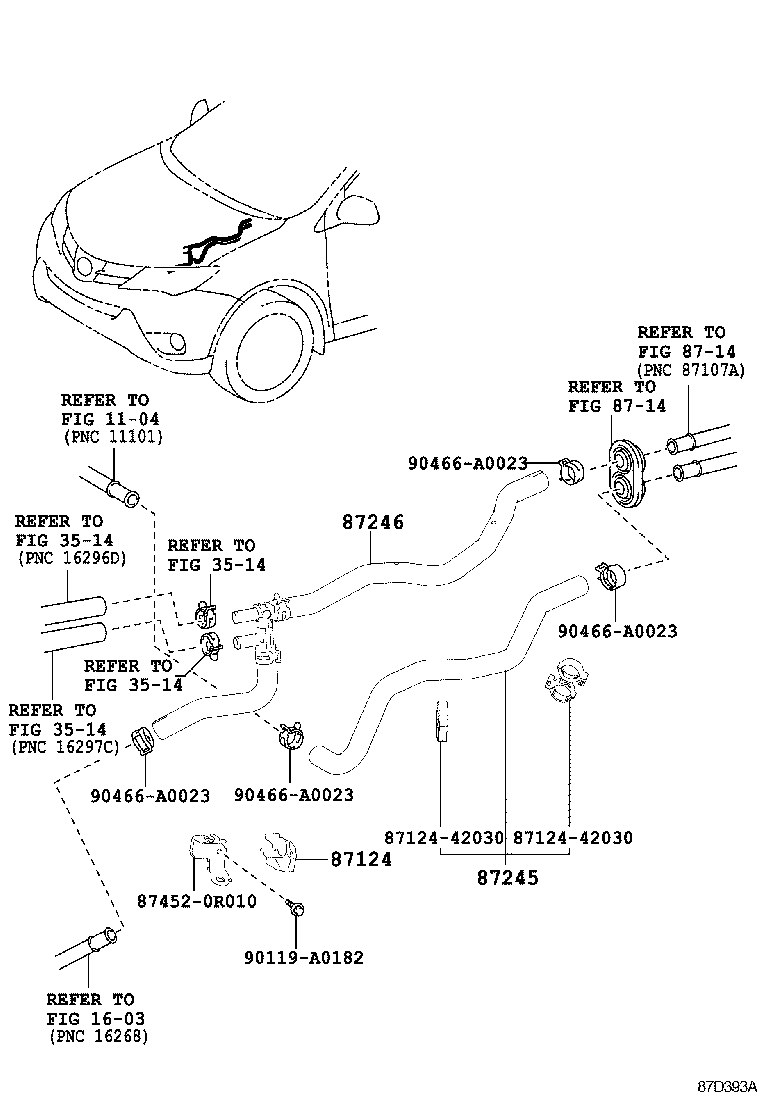 872090R050 TOYOTA