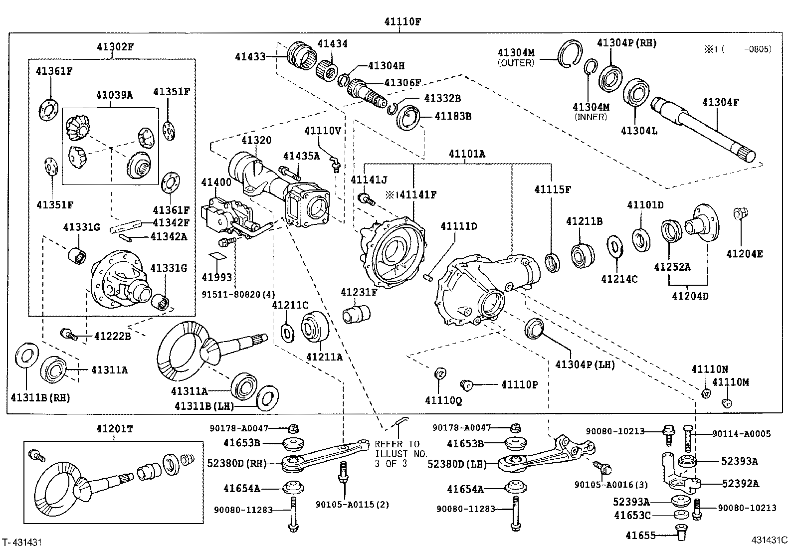 4165304020 TOYOTA