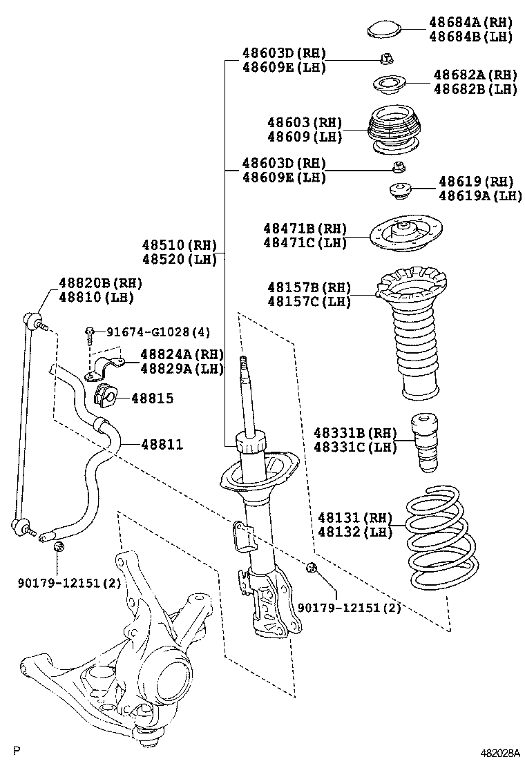 4851080196 TOYOTA