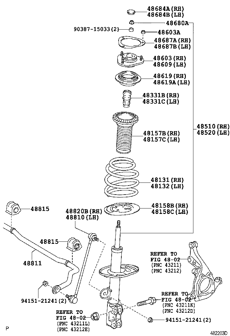 4851080454 TOYOTA