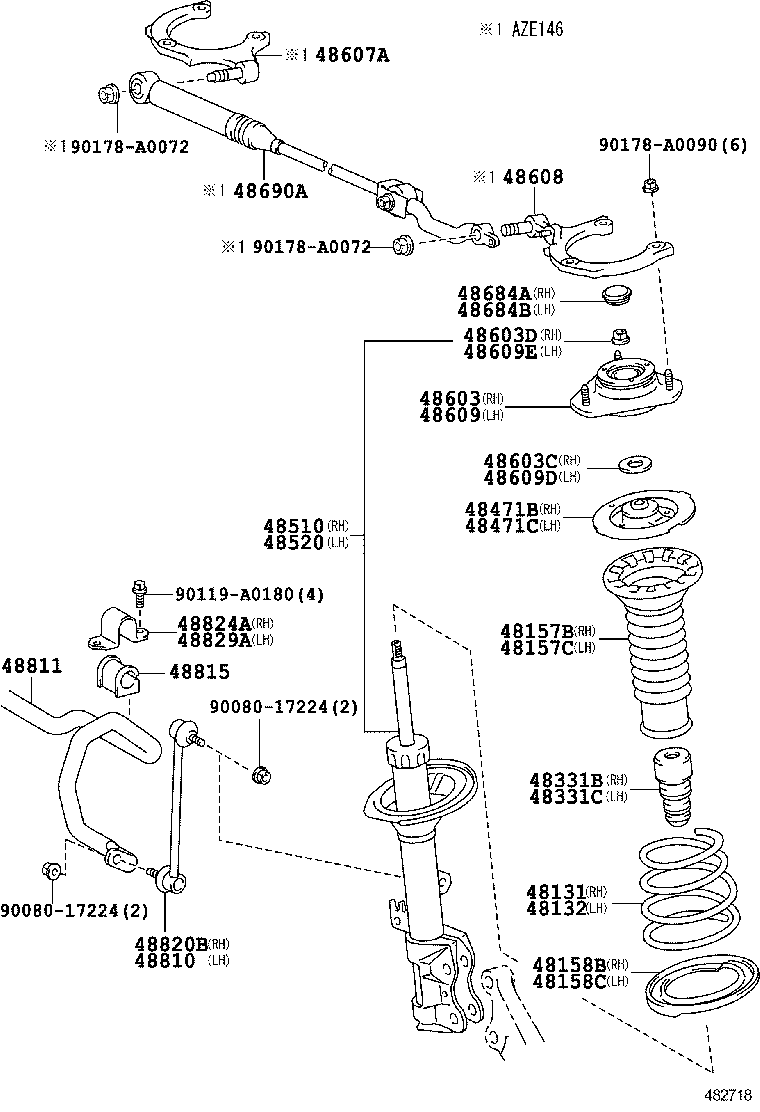 485108Z161 TOYOTA