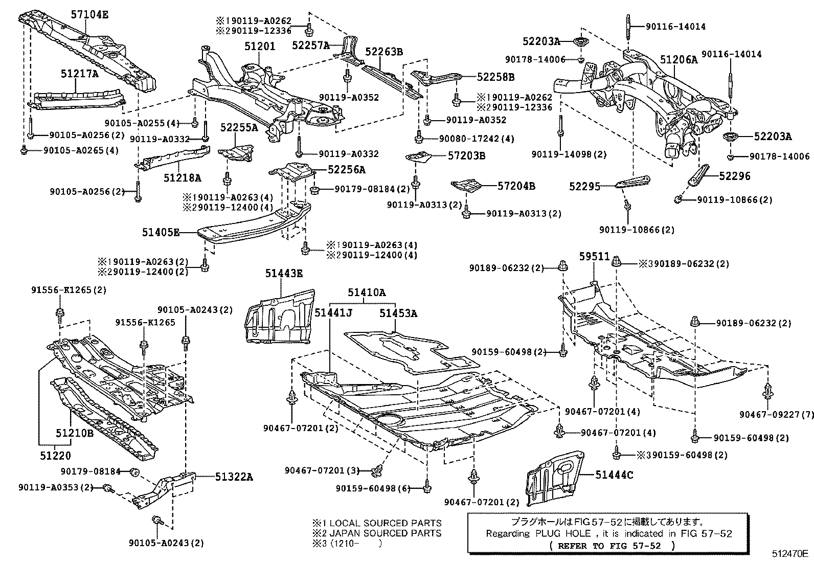 522570R031 TOYOTA