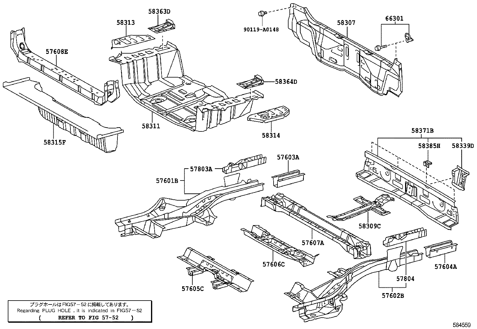 583630R011 TOYOTA