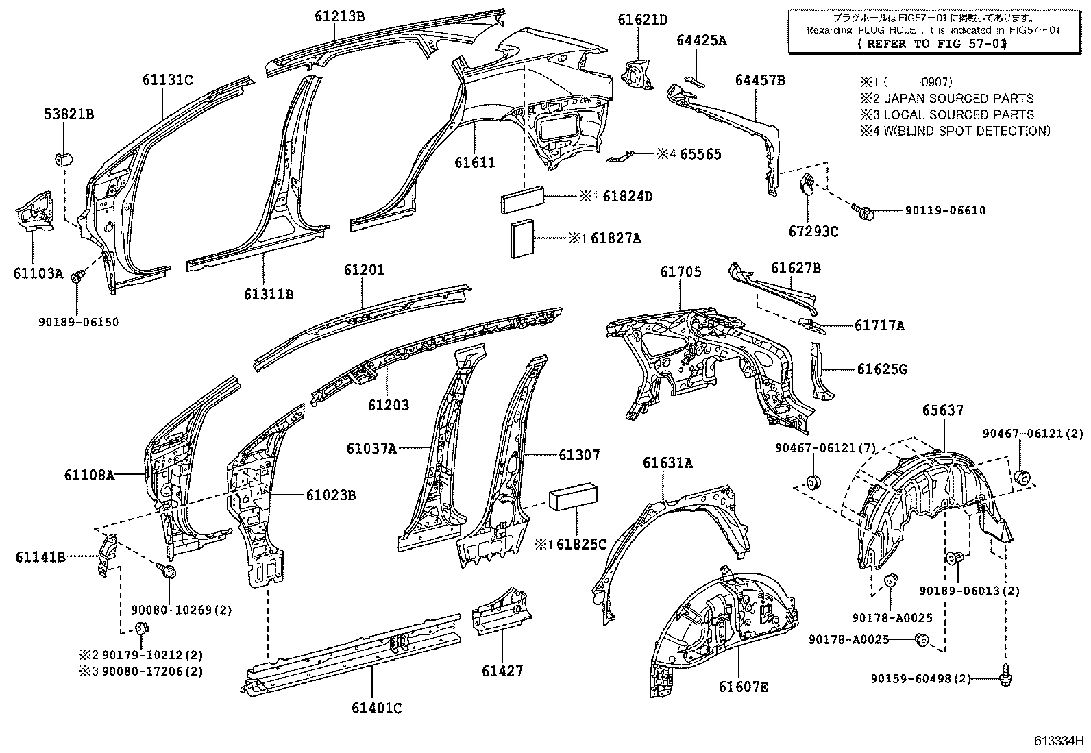 611320E050 TOYOTA