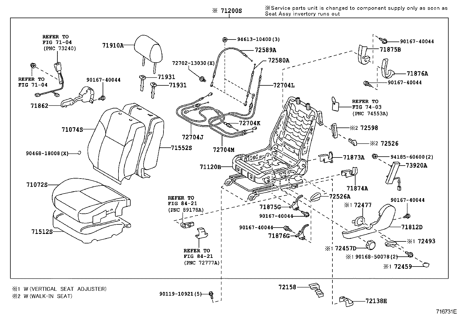 7270421090 TOYOTA