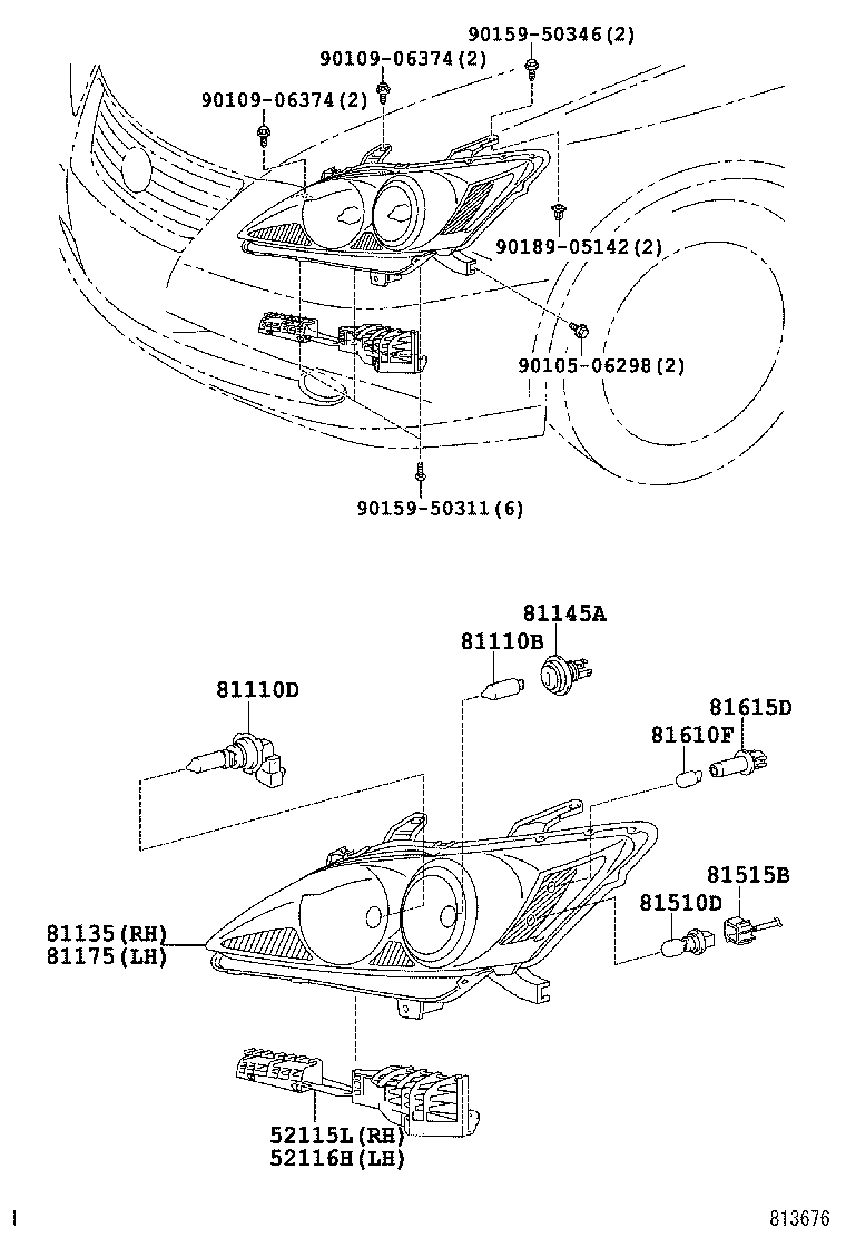 8113033741 TOYOTA