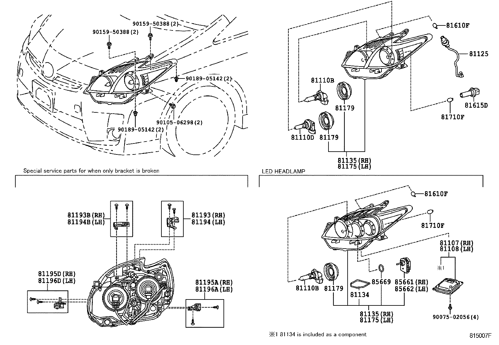 8113047211 TOYOTA