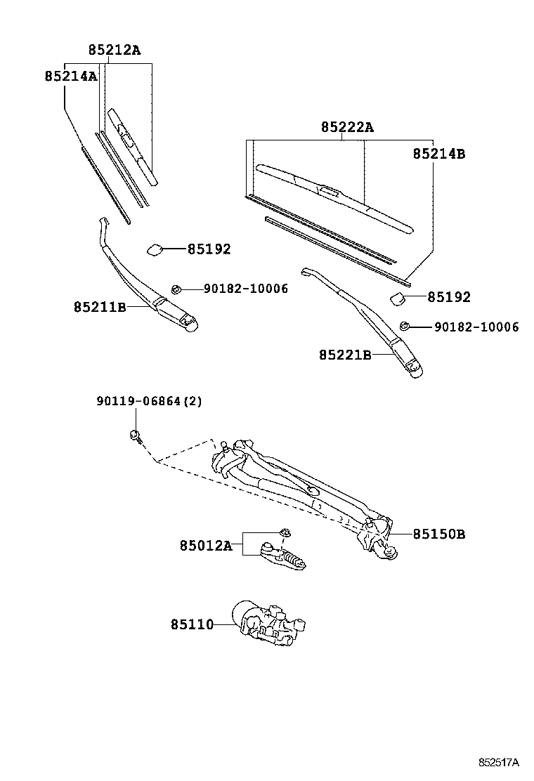 8515021070 TOYOTA