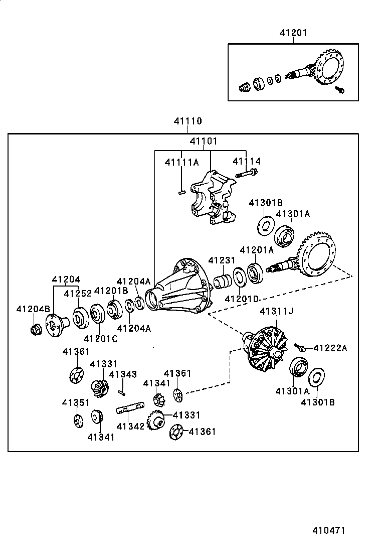 4111034170 TOYOTA