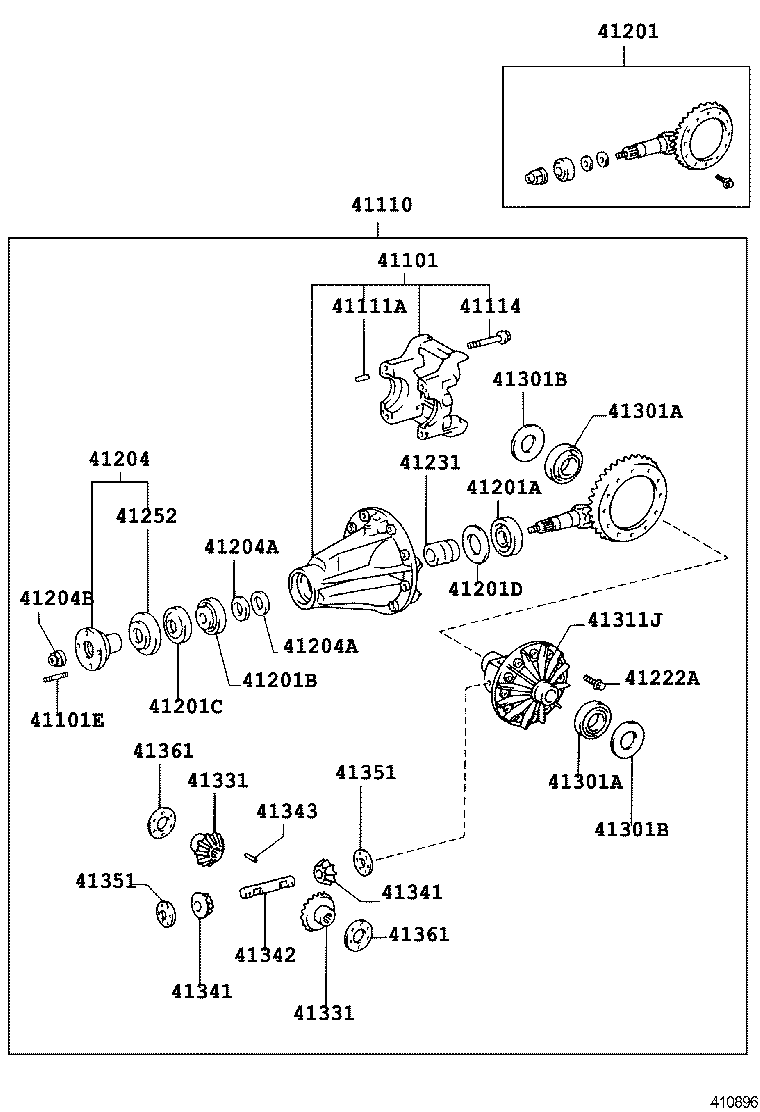 4111034420 TOYOTA