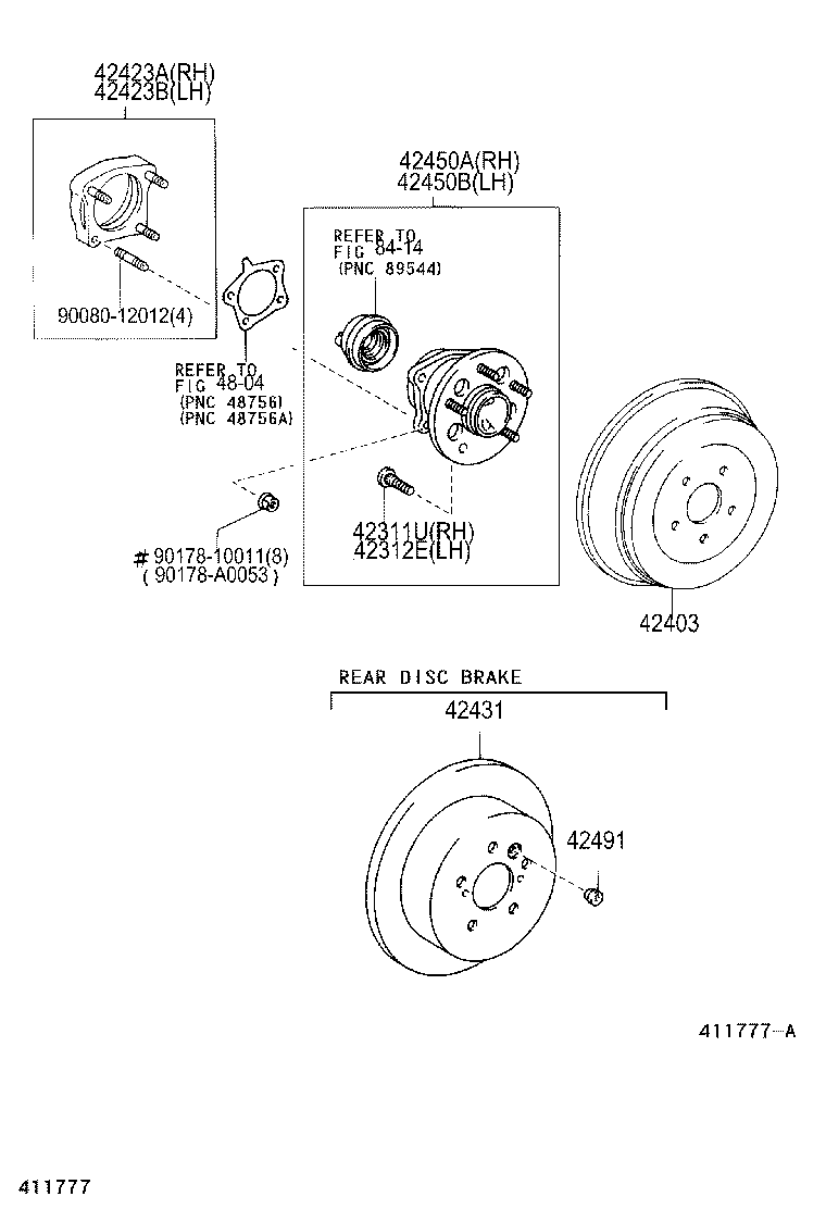 4240645010 TOYOTA