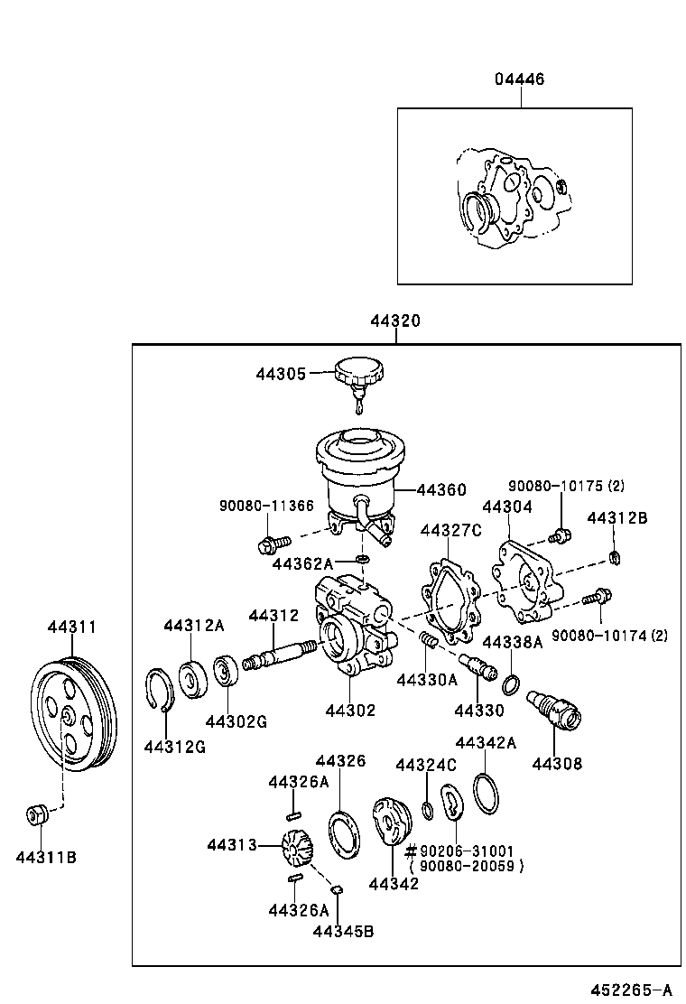 0444604020 TOYOTA