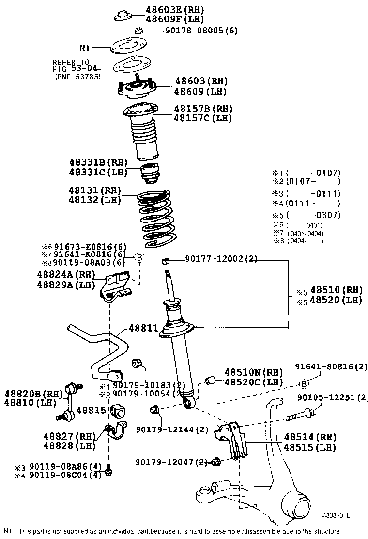 4851059315 TOYOTA