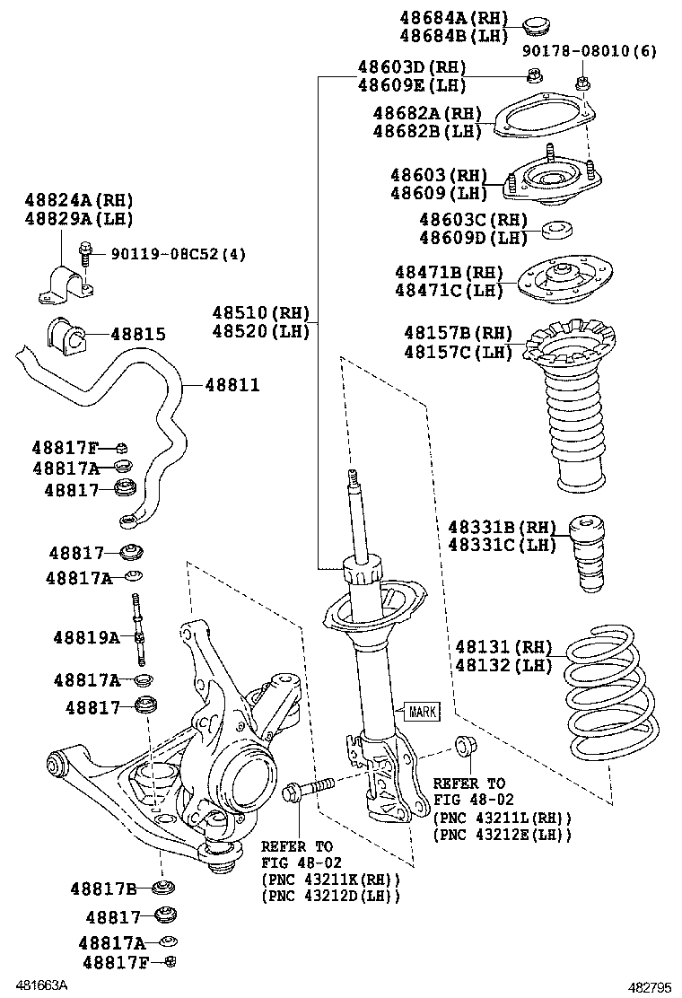 4851080263 TOYOTA