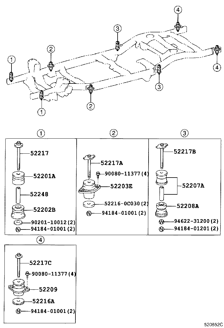 522030C030 TOYOTA