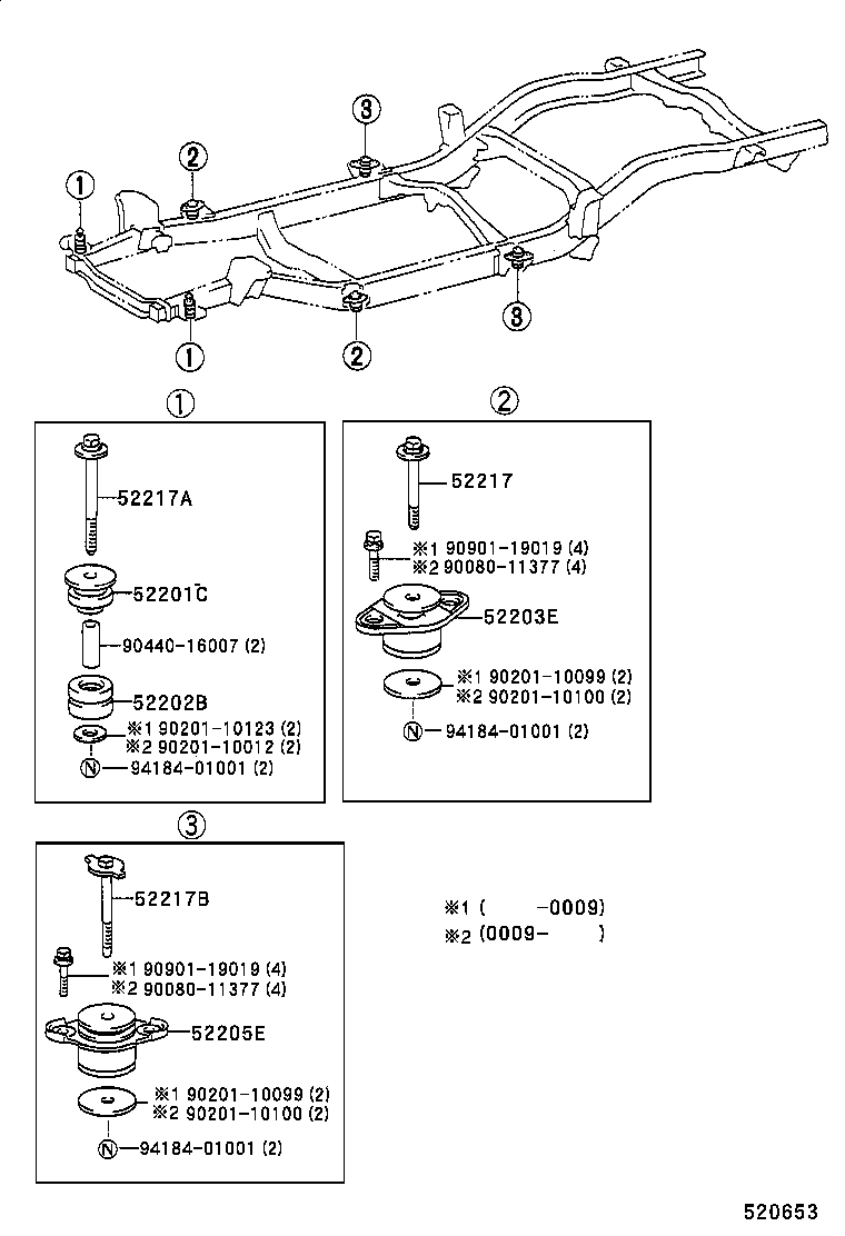 5220304060 TOYOTA