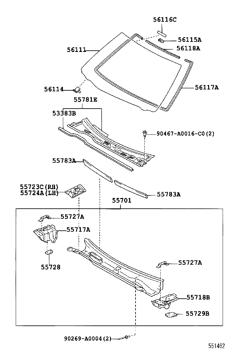 56101AA031 TOYOTA