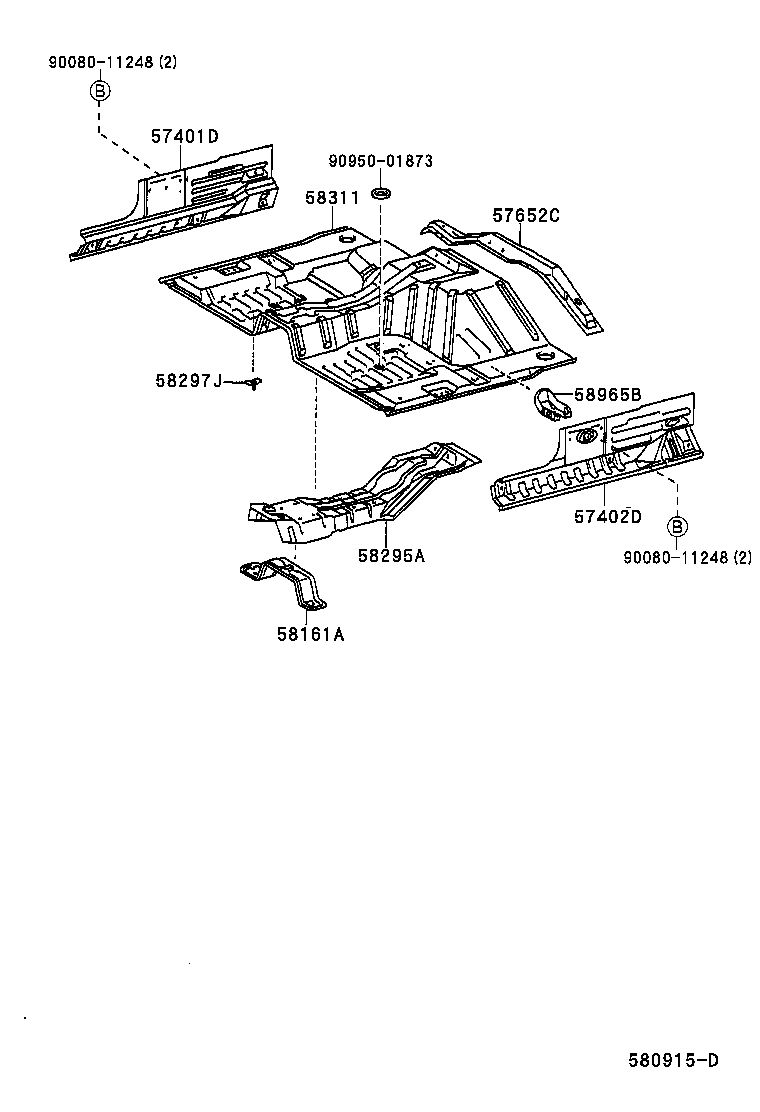 5765204070 TOYOTA