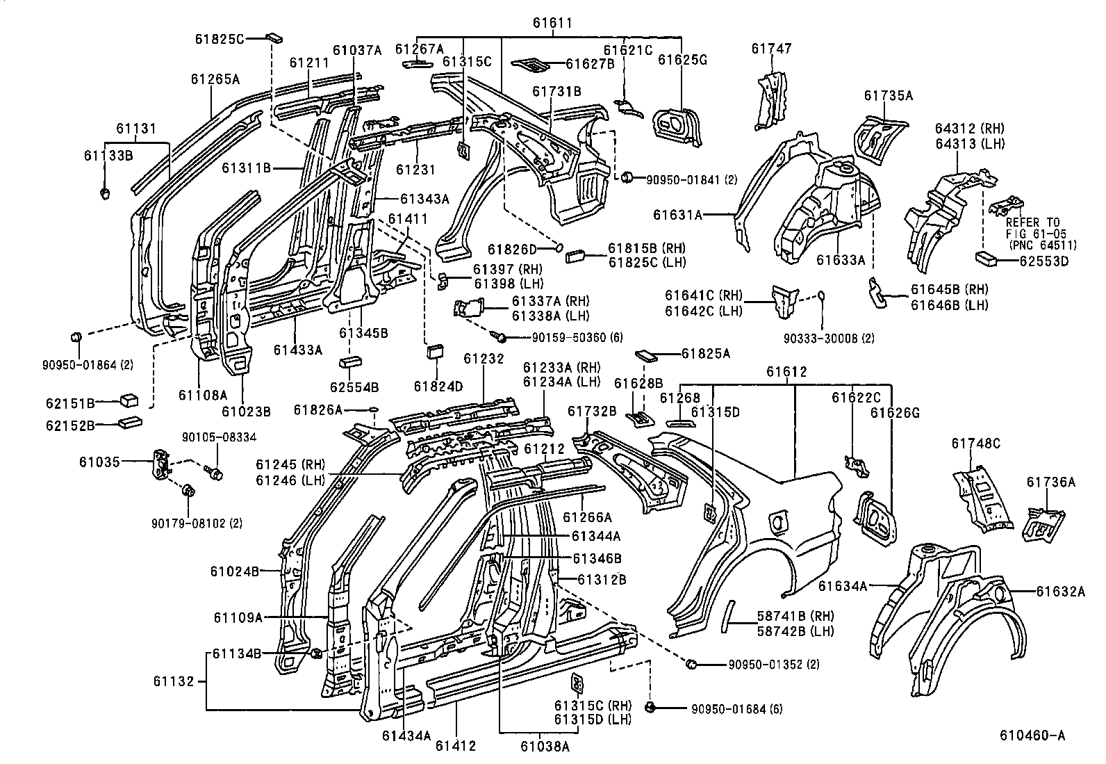 6121202030 TOYOTA