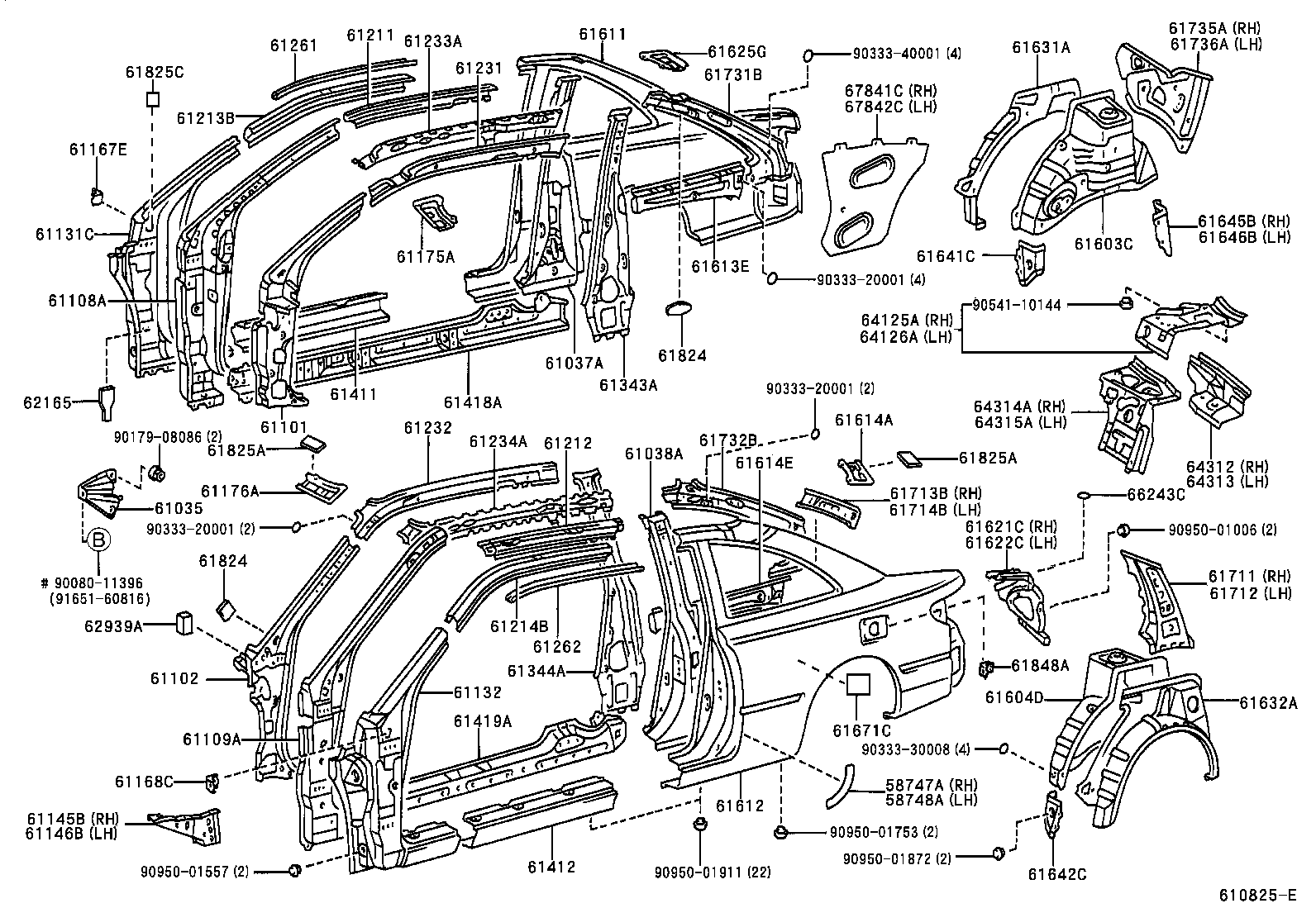 6113206030 TOYOTA