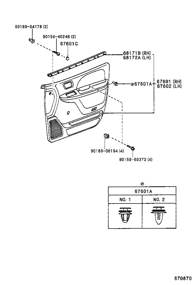 6815108010 TOYOTA