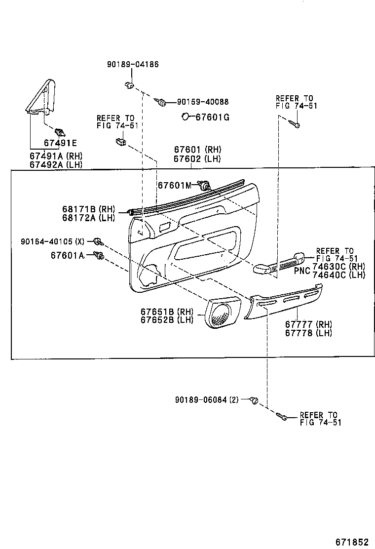 6700242903 TOYOTA