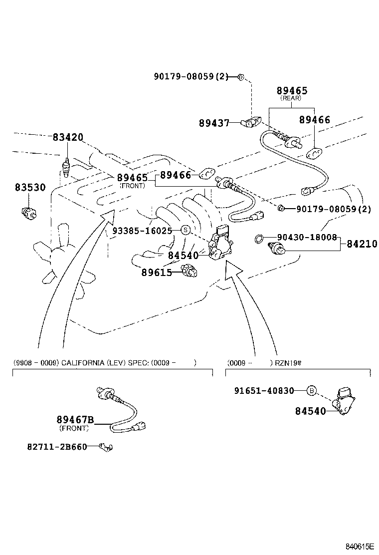 8465204050 TOYOTA