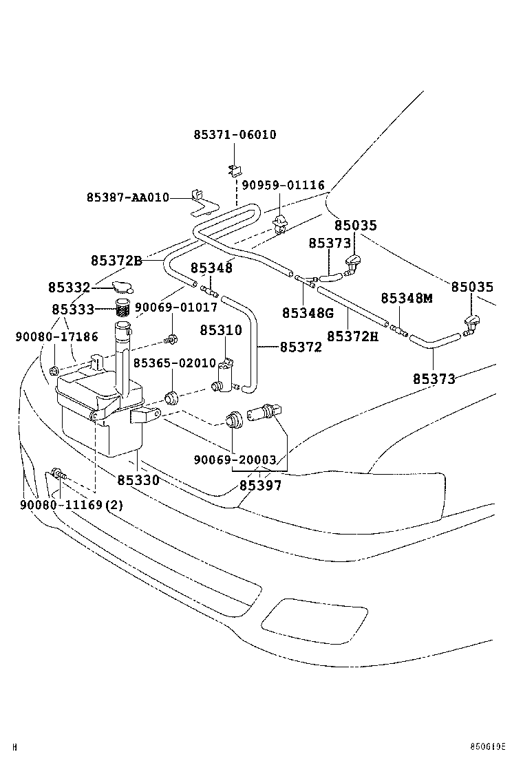 8538541110 TOYOTA