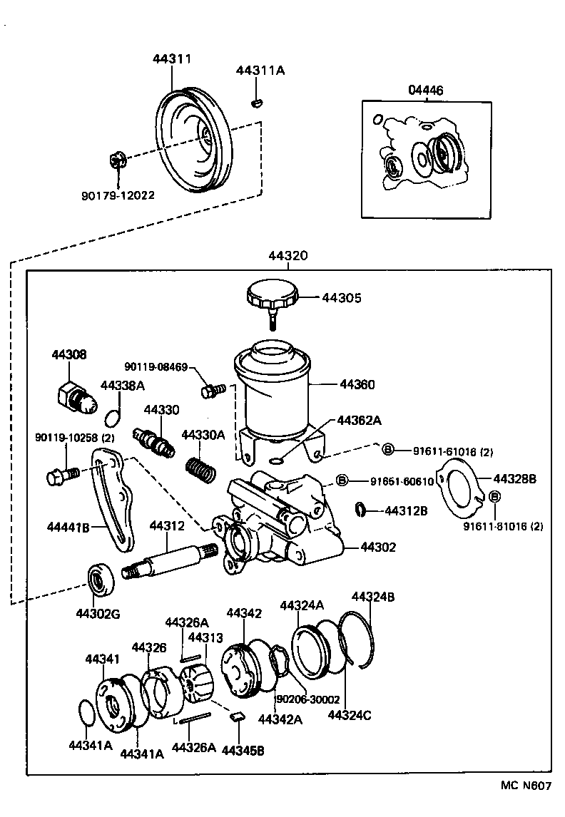 0444606010 TOYOTA