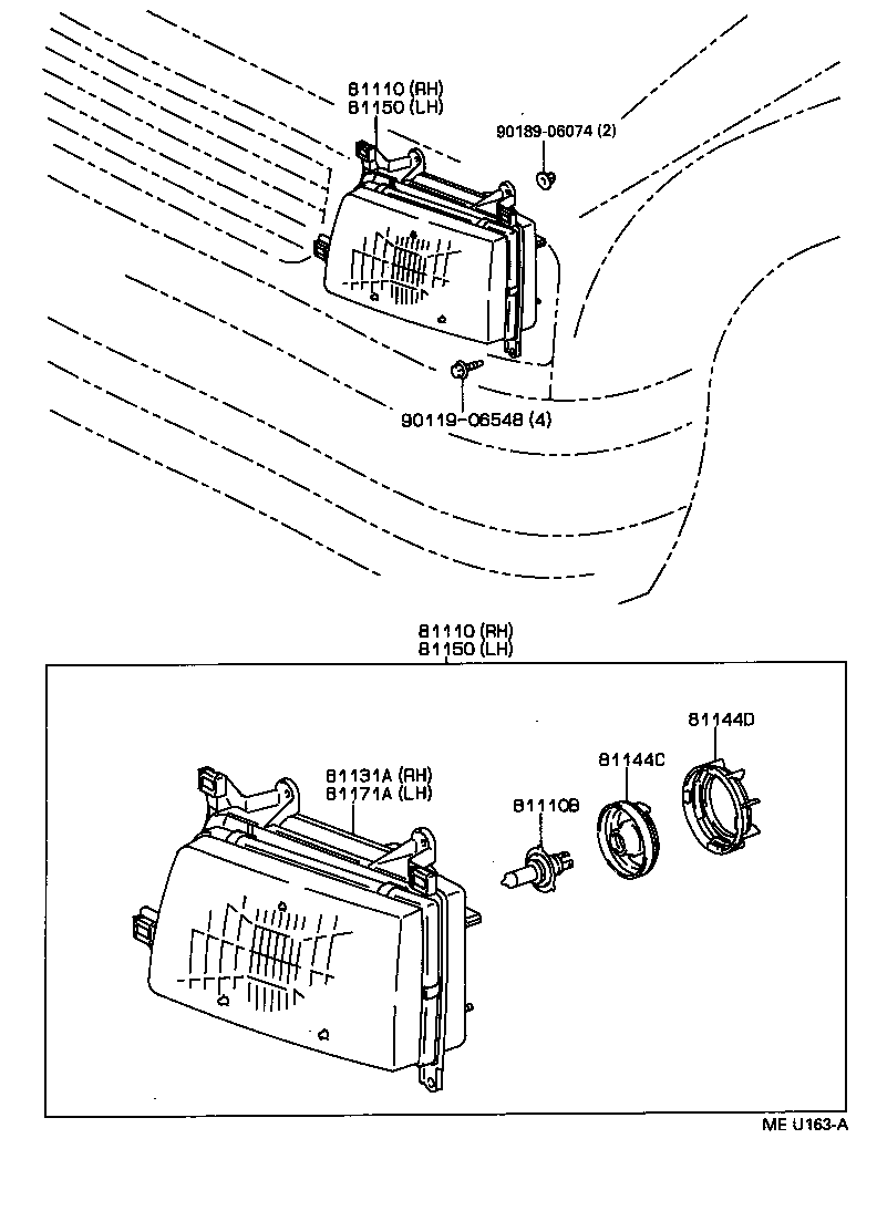 8113034010 TOYOTA