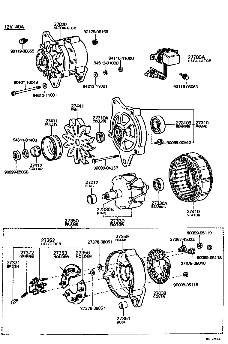 2736238111 TOYOTA